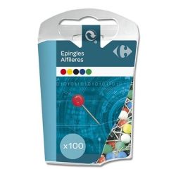 Carrefour 100 Epingles Signalisation Crf