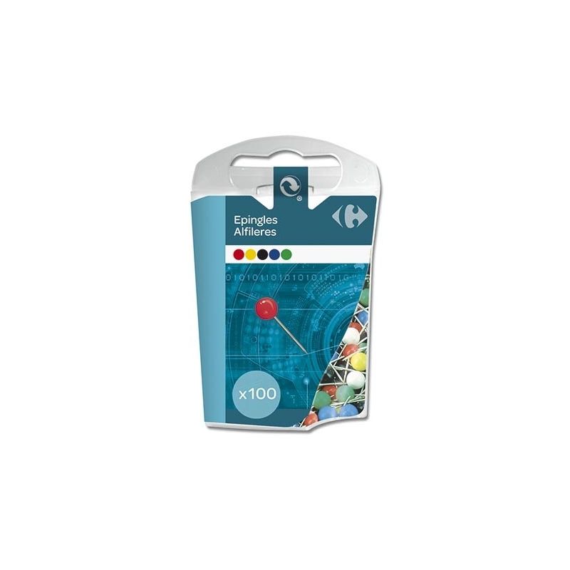 Carrefour 100 Epingles Signalisation Crf