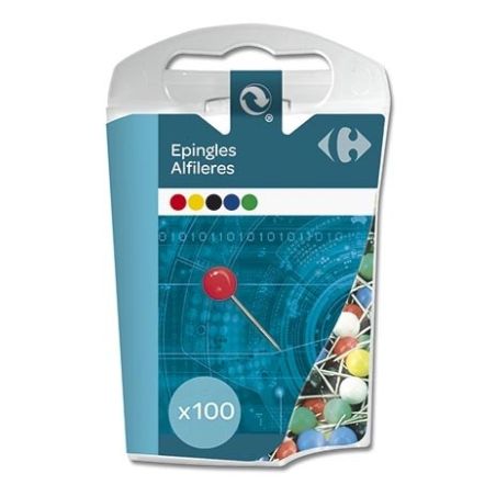 Carrefour 100 Epingles Signalisation Crf