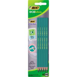 Bic Crayon Graphite Ecolution Evolution 650 Hb : Le Lot De 10 Crayons