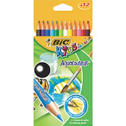 Bic Étui De 12 Crayons Kids Couleur Hexagonal Mine 2.9Mm