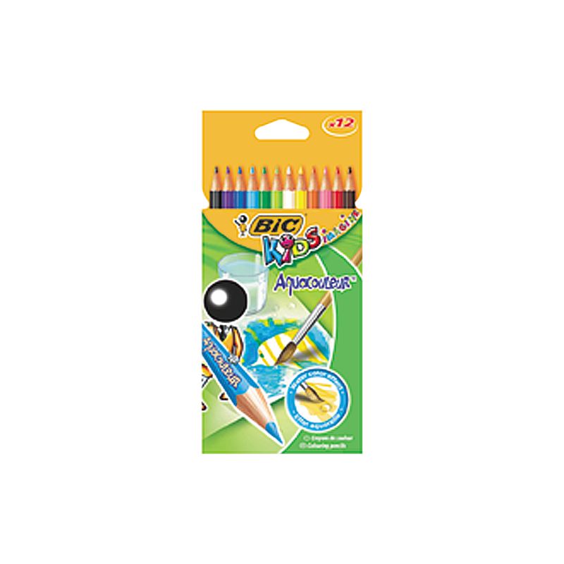 Bic Étui De 12 Crayons Kids Couleur Hexagonal Mine 2.9Mm
