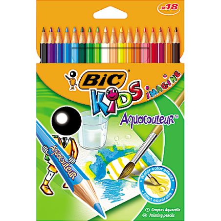 Bic K 18Cray.Coul.Aquacouleur