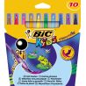 Bic Feutres De Coloriage Kids Visaquarelle : La Boîte 10
