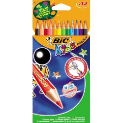 Bic Crayons De Couleur Kids Evolution : La Boîte 12