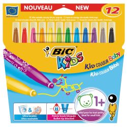 Bic Kids 12Feutres Color.Xl