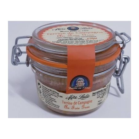 Mere Lalie 140G Terrine Campagn Foie Gras