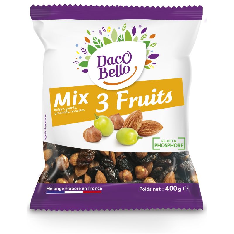 Daco Bello 400G Melange 3 Fruits