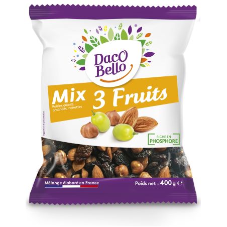 Daco Bello 400G Melange 3 Fruits