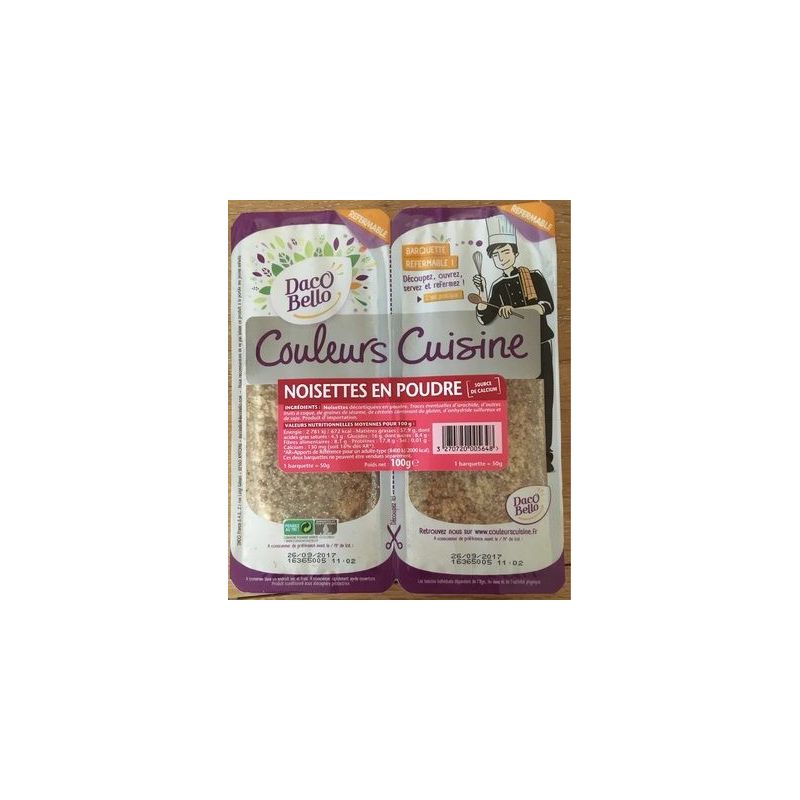 Daco Bello Noisette Poudre 100G