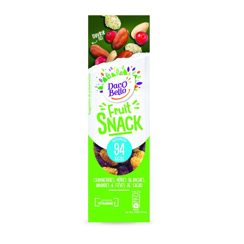 Daco Bello 25G Fruits Snack Feve De Cacao