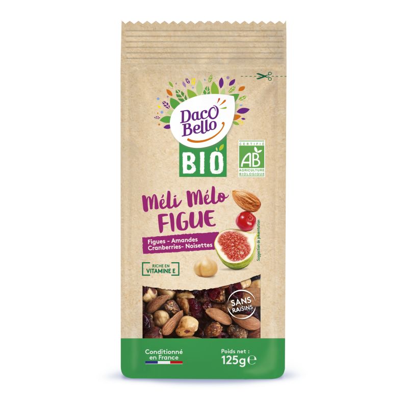 Daco Bello Meli Melo Figue Bio 125G