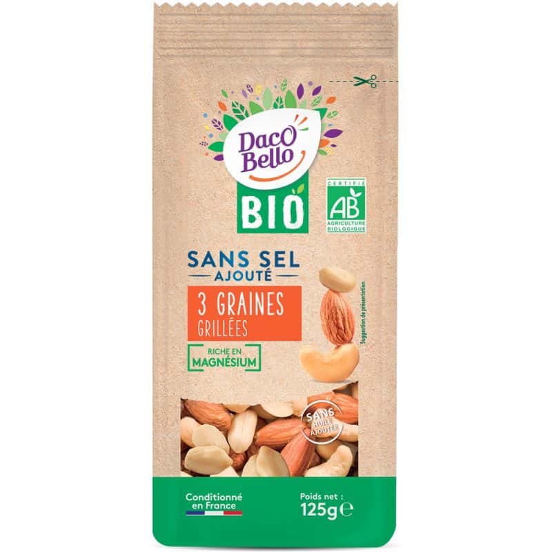 Daco Bello Trio Grain Gril Bio 125G