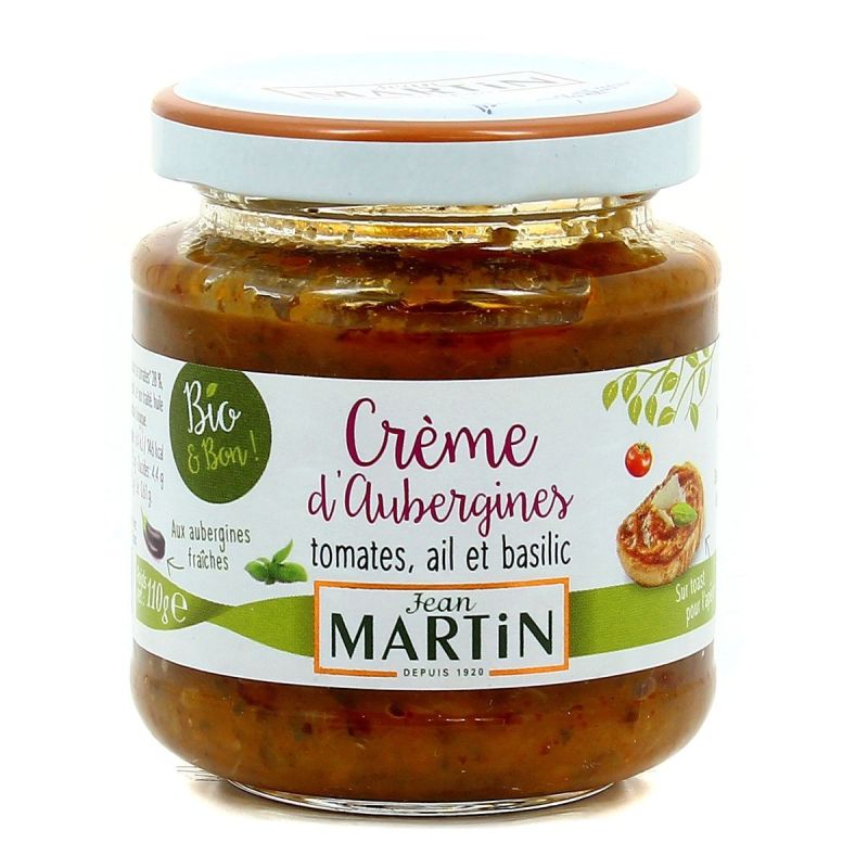 Jean Martin 110G Creme Aubergines Bio Jm