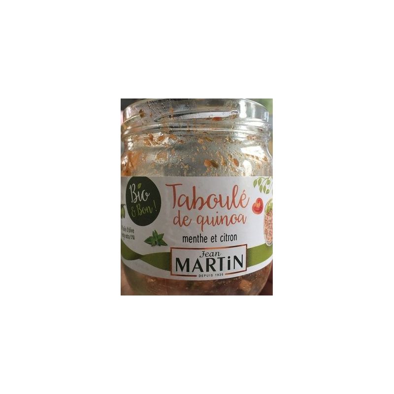 Jean Martin 345G Taboule Quinoa Bio Jm