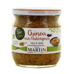 Jean Martin 345G Quinoa Aux Aubergines Bio