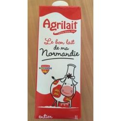 Agrilait 1L Lait Entier Normandie
