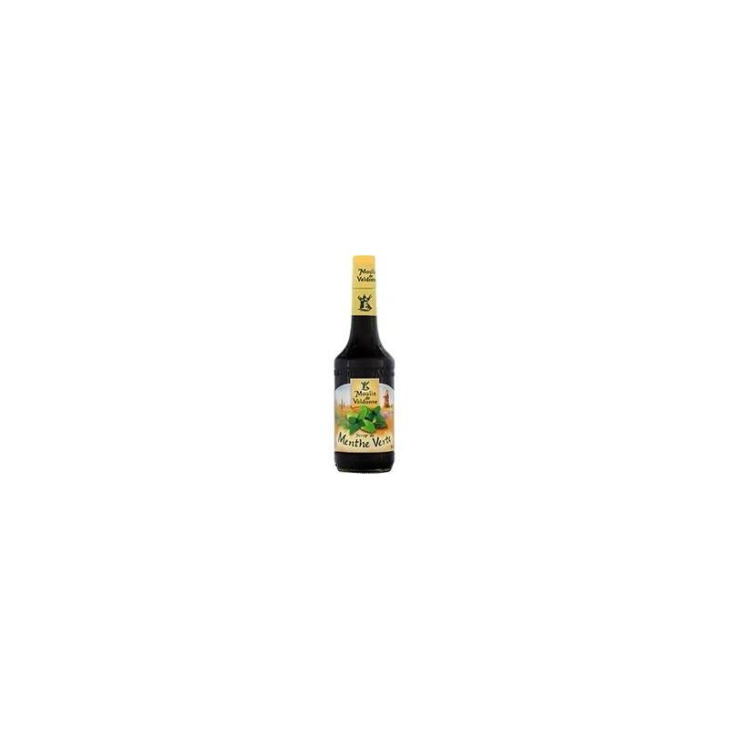 Moulin De Valdonne Sirop Menthe Vert Tradi : La Bouteille 70Cl