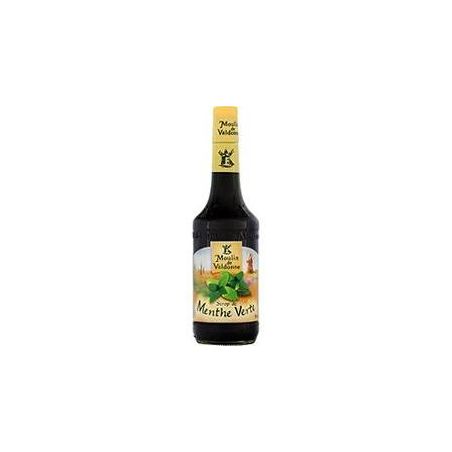 Moulin De Valdonne Sirop Menthe Vert Tradi : La Bouteille 70Cl