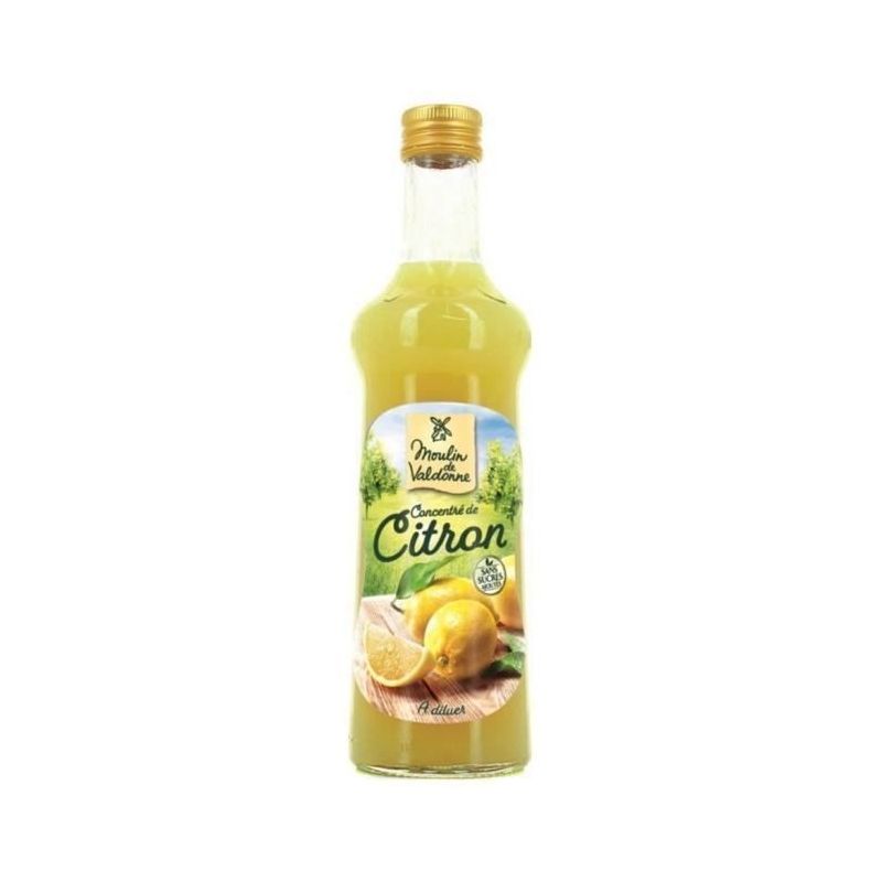 Moulin De Valdonne Concentré Citron À Diluer : La Bouteille 70Cl