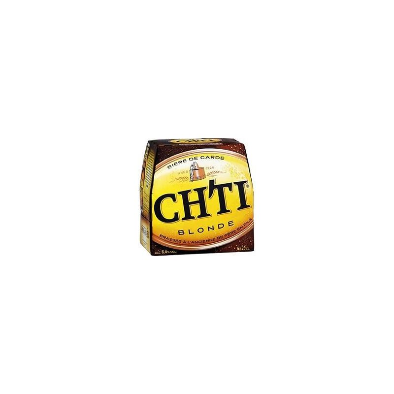 Ch'Ti Bière Blonde Btl 6X25Cl