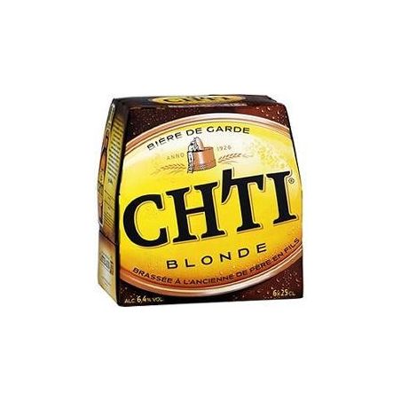 Ch'Ti Bière Blonde Btl 6X25Cl