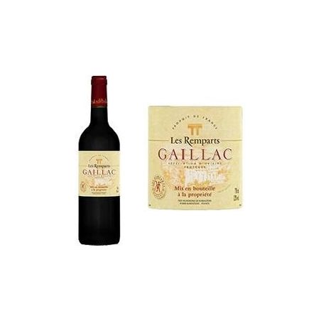 Les Remparts 75Cl Gaillac Rouge