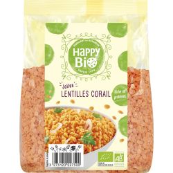 Happy Bio Lentilles Corail 500G