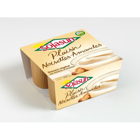 Sojasun 4X100G Plaisir Noisette Amande