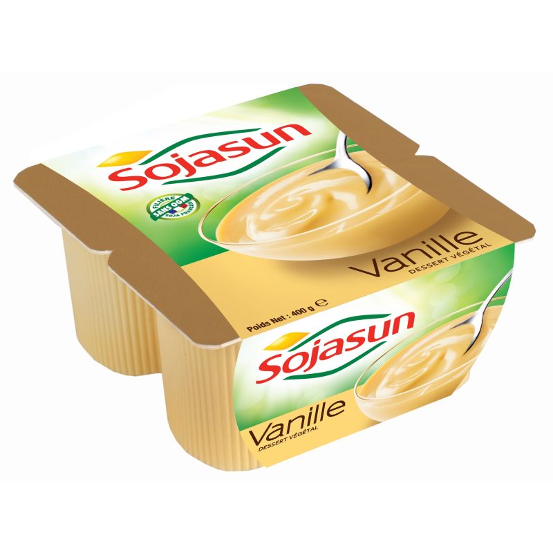 Sojasun Plaisir Vanille 4X100G