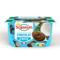 Sojasun 4X100G Spécialité Végétale Coco Chocolat