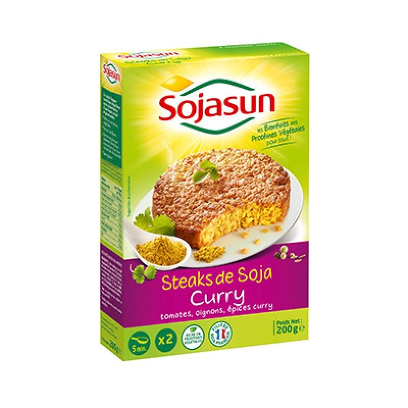 Sojasun 2X100G Steak Soja Curry