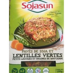 Sojasun 2X90G Pave De Soja & Lentilles