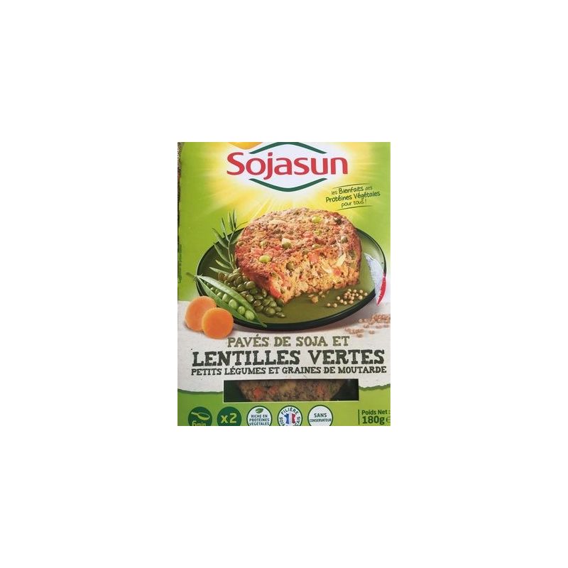 Sojasun 2X90G Pave De Soja & Lentilles