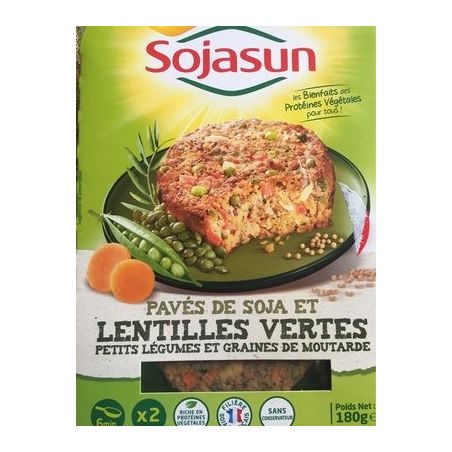 Sojasun 2X90G Pave De Soja & Lentilles