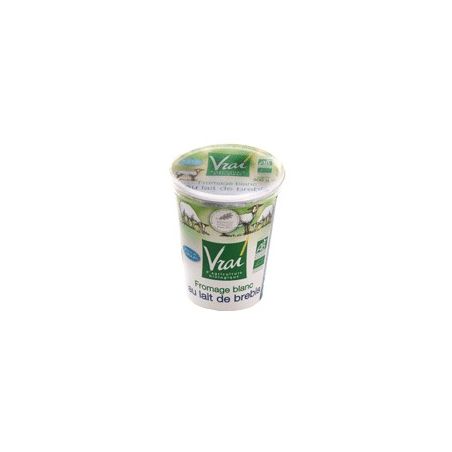 Vrai 400G Fromage Blanc Brebis Nature Bio