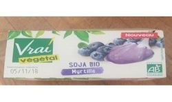 Vrai Soja Bio Myrtille 2X100G