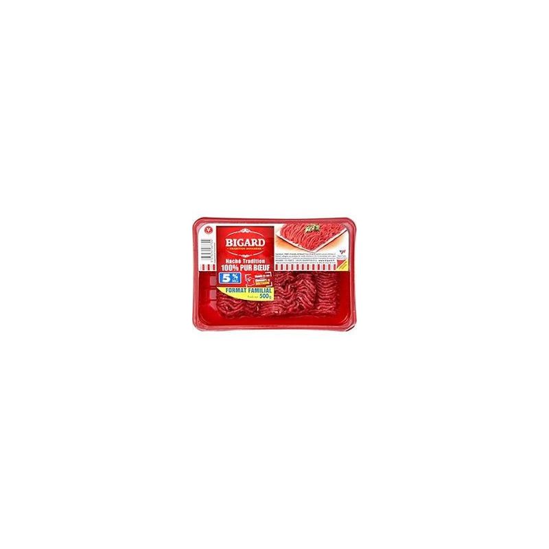 Bigard 500G Hache Trad.Tartare 5% S/A