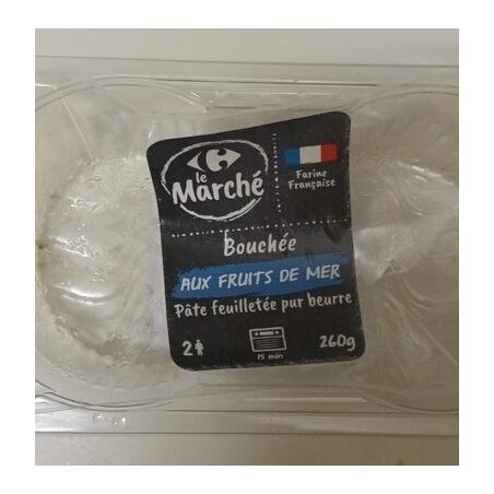 Carrefour X2 Bouchee Fruits De Mer Crf