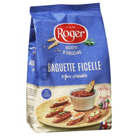 Roger Baguette Ficelle Céréales Le Sachet 150G