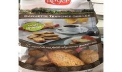 Roger Baguettes Tranchées Au Blé Complet 180G
