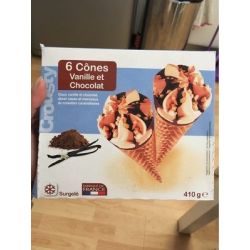 1Er Prix 6X120Ml Cone Vanille/Chocolat