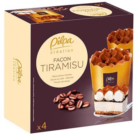 Rolland 284G 4 Mini Pot Tiramisu Pilpa