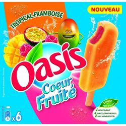 Oasis Coeur Fruit/Trop.X6 300G