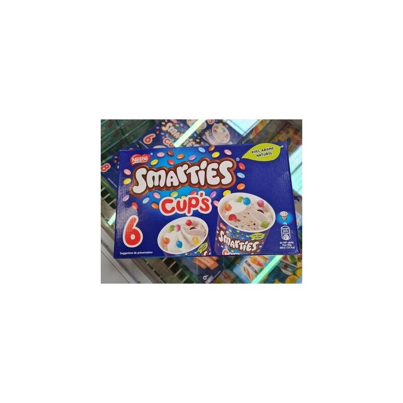 Smarties Ice Cup X6 258G