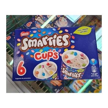 Smarties Ice Cup X6 258G