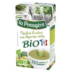 La Potagère Soupe Bio D'Antan Aux Légumes Verts : Brique D'1L