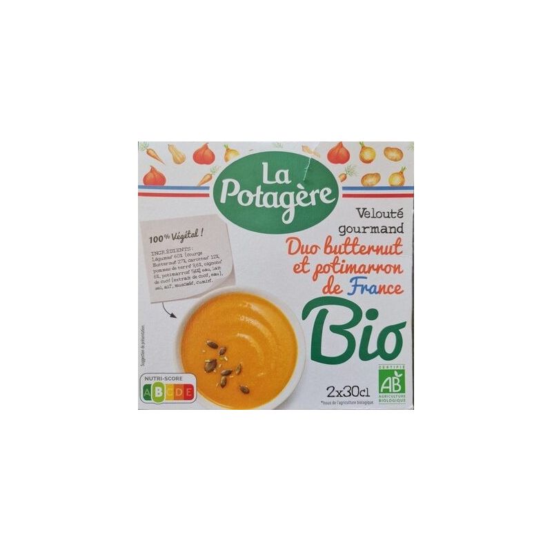 La Potagère Butter Pot Bio 2X30Cl