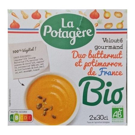 La Potagère Butter Pot Bio 2X30Cl