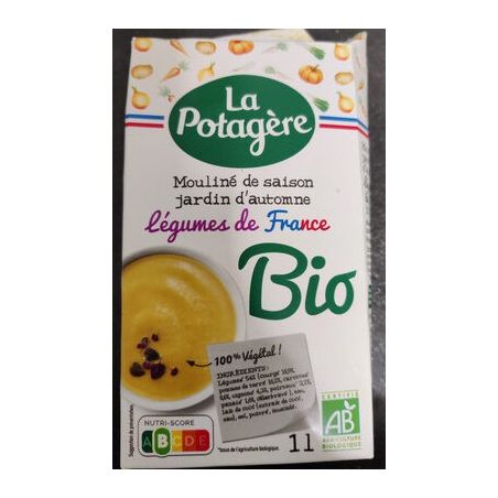 La Potagère Mouline Automne Bio 1L